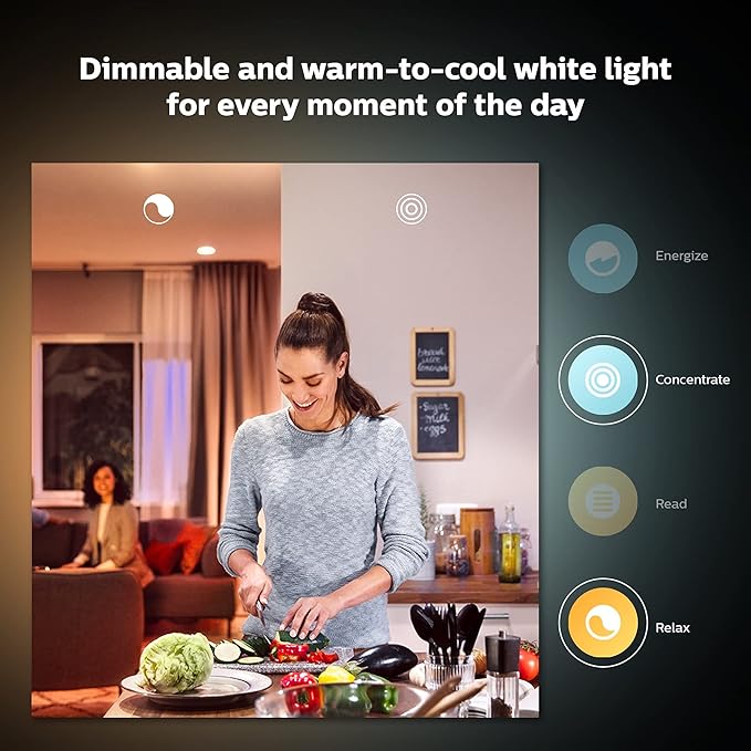Philips Hue Gradient Signe Floor Lamp, Compatible with Alexa, Apple Homekit and Google Assistant & Smart 60W A19 LED Bulb - White and Color Ambiance Color-Changing Light - 2 Pack - 800LM