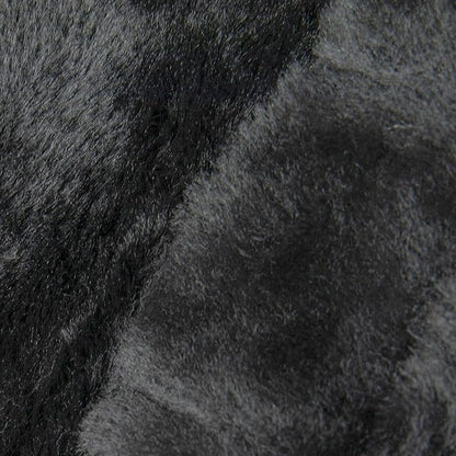 Flash Furniture Dillon Small Black Furry Bean Bag Chair for Kids and Teens