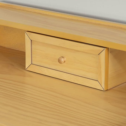 Linon Mable Folding Desk, Natural