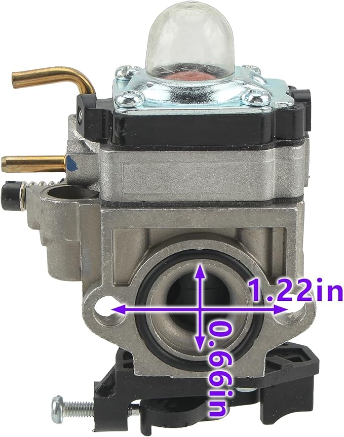 Carbhub RY25AXB 308054121 Carburetor Fit for Walbro Ryobi Fan, BM25AXBVNM, RY25AXB Jet Fan Blower Replace 095159009 4-13-20 090159001 8-21-18 090159002 8-20-18 090159004 11-18-19