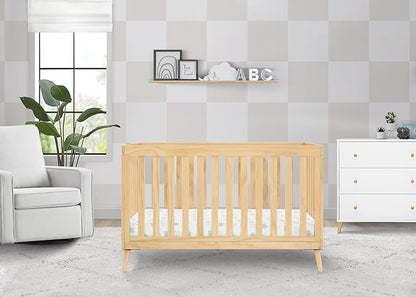 Delta Children Essex 4-in-1 Convertible Crib, Natural
