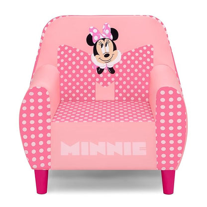 Delta Children - Disney Minnie Mouse Foam Chair for Kids, Pink