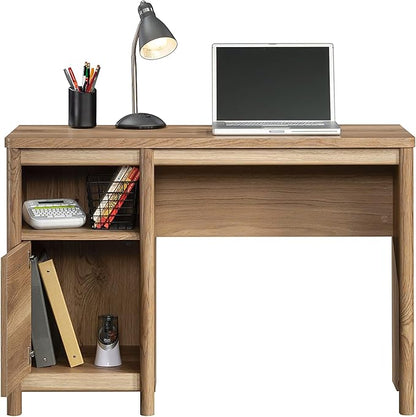 Sauder Dover Edge Home Office Desk, L: 43.15" x W: 17.24" x H: 29.09", Timber Oak
