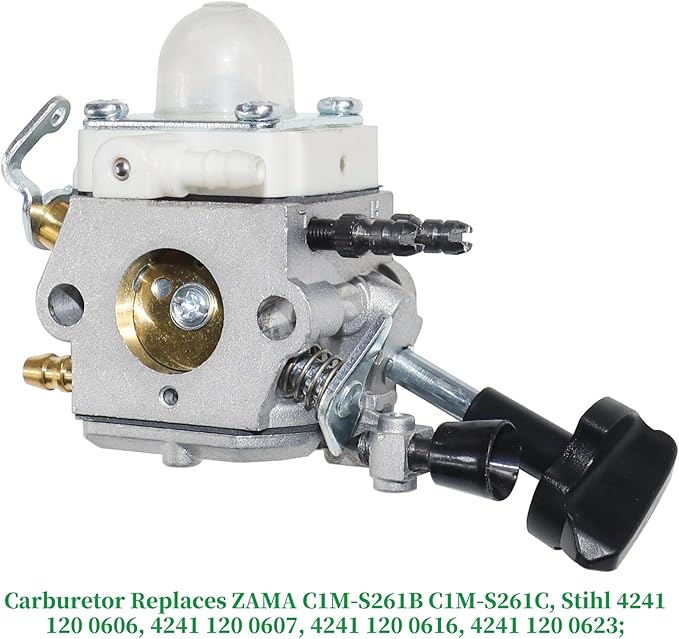 BG86 Carburetor with BG86 Air filter BG86 Stub Spark Arrestor Replaces ZAMA C1M-S261B, C1M-S261C, 4241 120 0606, 4241 120 0607 for Sthil SH86, SH86C, BG86, BG86CE, BG86Z, BG86CEZ Leaf Blowers