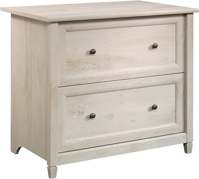 Sauder Edge Water Lateral File, Chalked Chestnut finish