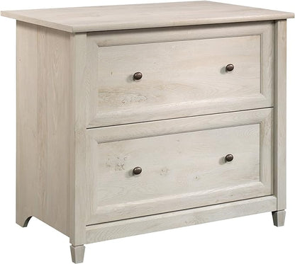 Sauder Edge Water Lateral File, Chalked Chestnut finish