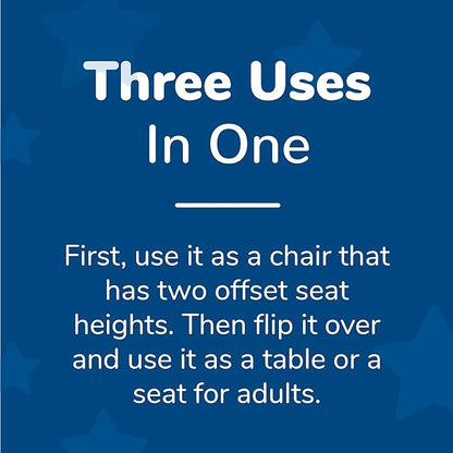 Children's Factory 3-in-1 Cube Chair for Kids, Flexible Seating Classroom Furniture, 1-Pack, Green