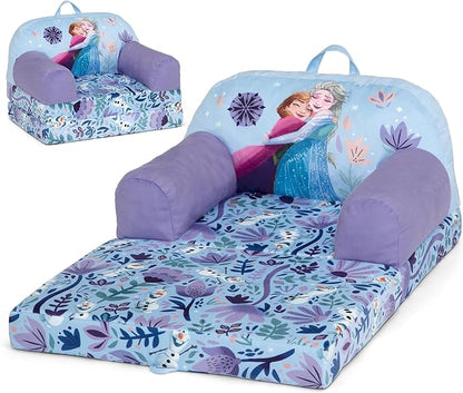 Delta Children Cozee Buddy Flip-Out Kids Chair, Disney Frozen