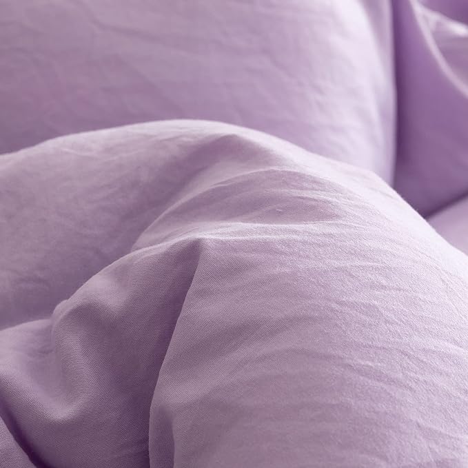 ROSGONIA California King Comforter Set Lavender, 3pcs (1 Boho Purple Cal King Comforter & 2 Pillowcases), All Season Bedding Bedspread Blanket Quilts