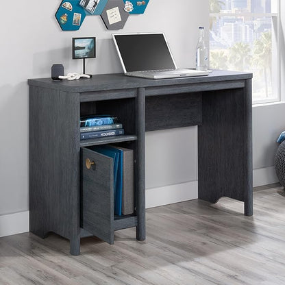 Sauder Dover Edge Home Office Desk, L: 43.15" x W: 17.24" x H: 29.09", Denim Oak Finish