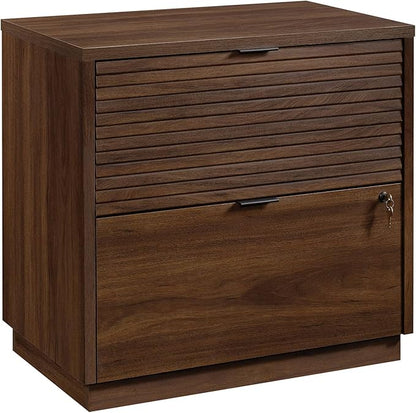 Sauder Englewood Lateral file, L: 30.87" x W: 19.29" x H: 29.25", Spiced Mahogany finish