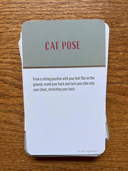 Chair Yoga Poses Cards for Kids: Movement Breaks or Brain Breaks in Classroom, Homeschool, Play Therapy, Calm Corner, or for Social Emotional Learning Activities and Test Taking Strategies