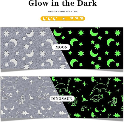 Eanpet Large Playroom Rug for Kids Glow in The Dark Star Area Rugs for Boys Girls Toddlers Bedroom Decorative 5x7 Grey Play Mat for Babies 1-3 Years