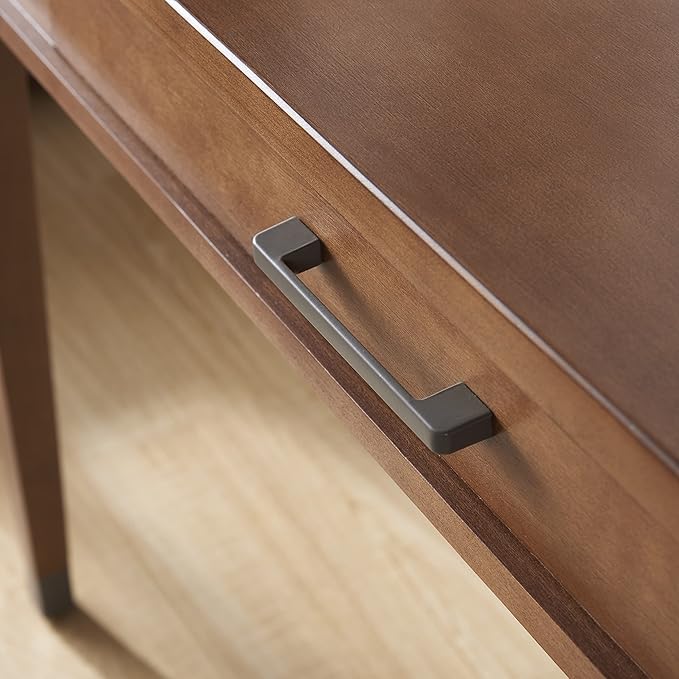 Leick Home 84401 Laptop Desk with Drawer in Aged Barrel 1 Drawer in Aged Barrel