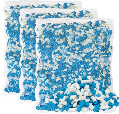 15 LBS Shredded Gel Memory Foam Filling, Comfortable and Soft Bean Bag Chair Filler, Memory Foam Stuffing for Cooling Pillow