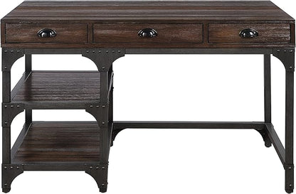 NicBex Laik-DW-00058-DX Desks, 47" W x 24" D x 29" H, Espresso