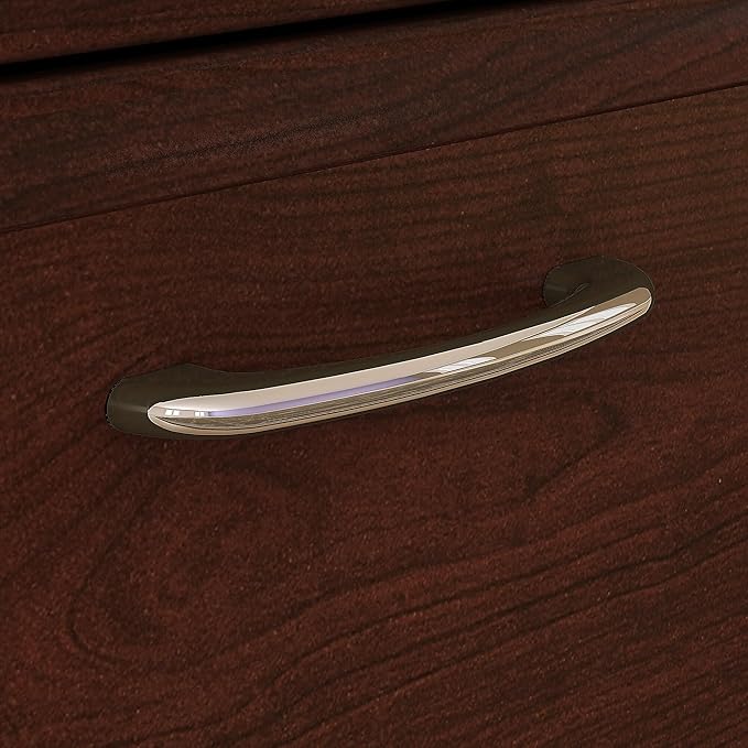 Bush Furniture Cabot Lateral File Cabinet in Harvest Cherry