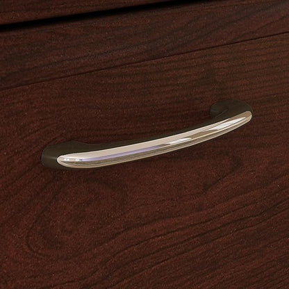 Bush Furniture Cabot Lateral File Cabinet in Harvest Cherry
