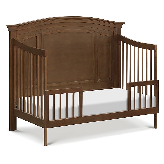 NAMESAKE Durham 4-in-1 Convertible Crib in Derby Brown, Greenguard Gold Certified