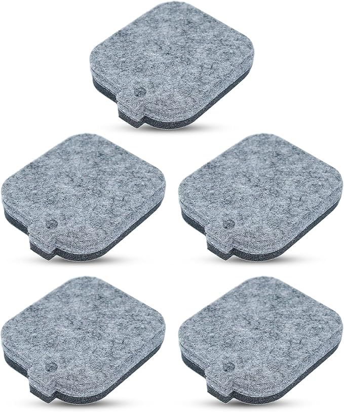 Adefol 5Pcs Air Filter for Stihl BG55 BG45 BG46 BG65 BG85 SH85 SH55 BR45 BR45C Backback Leaf Blower Replace 42291201800