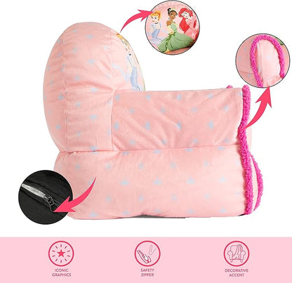 Idea Nuova Princess Bean Bag Sofa Chair, Large