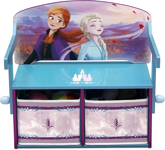Delta Children Kids Convertible Activity Bench - Greenguard Gold Certified, Frozen II