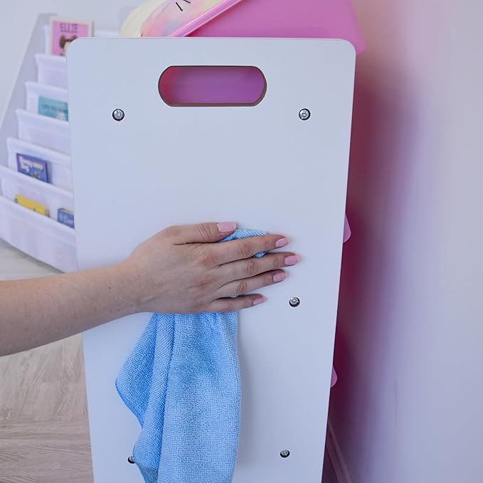 Humble Crew, White/Pink 12 Bin Toy Storage Organizer