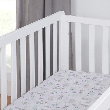 Carter's by DaVinci Colby 4-in-1 Low-Profile Convertible Crib in White, Greenguard Gold Certified