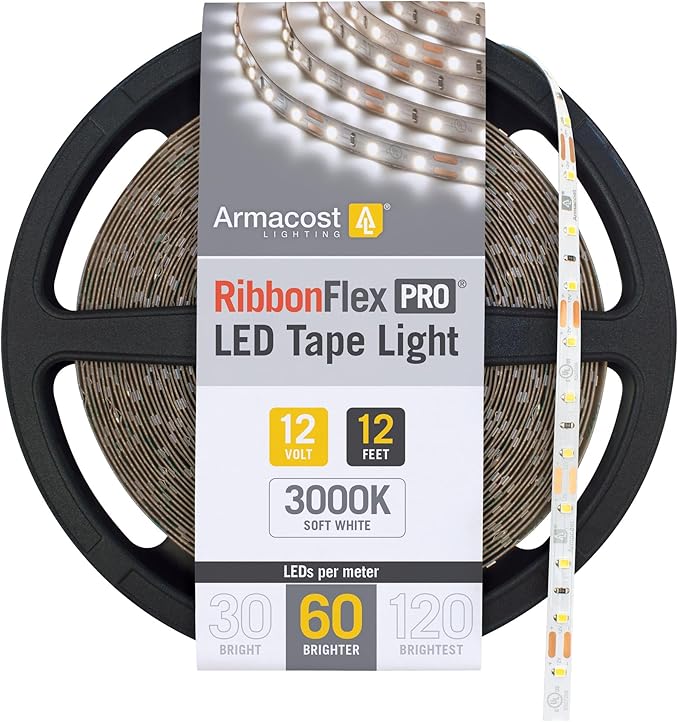 Armacost Lighting 142220 60/800 Series 12ft Soft Bright White 3000K LED Lights