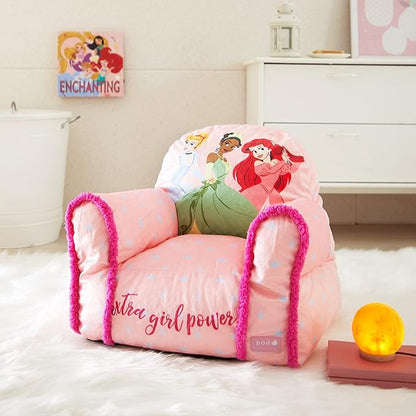 Idea Nuova Princess Bean Bag Sofa Chair, Large