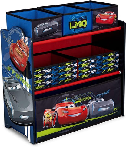 Delta Children Multi-Bin Toy Organizer, Disney/Pixar Cars