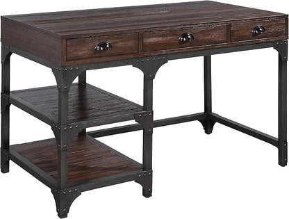 NicBex Laik-DW-00058-DX Desks, 47" W x 24" D x 29" H, Espresso