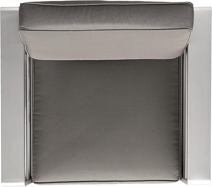 Christopher Knight Home Cape Coral Outdoor Chat Set with Fire Table, 5-Pcs Set, Khaki / Light Grey