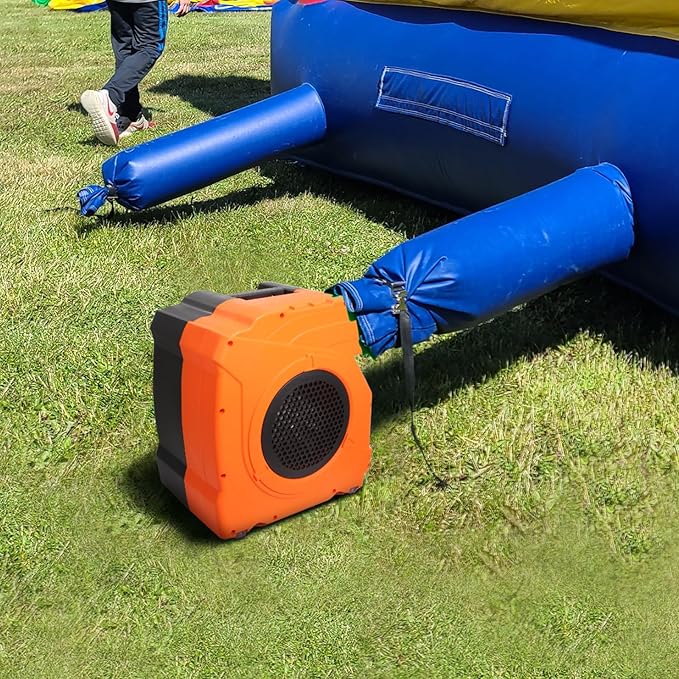 VEVOR Inflatable Blower, 1500W, 2 & 2.1 HP Bounce House Blower, Pump Commercial Air Blower for Inflatables, 3100 RPM Bouncy Castle Electric Fan Perfect for Bounce House
