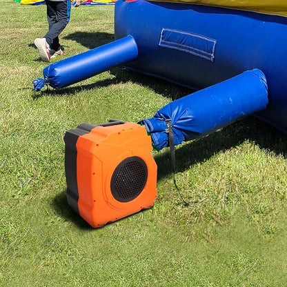 VEVOR Inflatable Blower, 1100W, 1.5 & 1.7 HP Bounce House Blower, Pump Commercial Air Blower for Inflatables, 3100 RPM Bouncy Castle Electric Fan for Bounce House, Waterslides