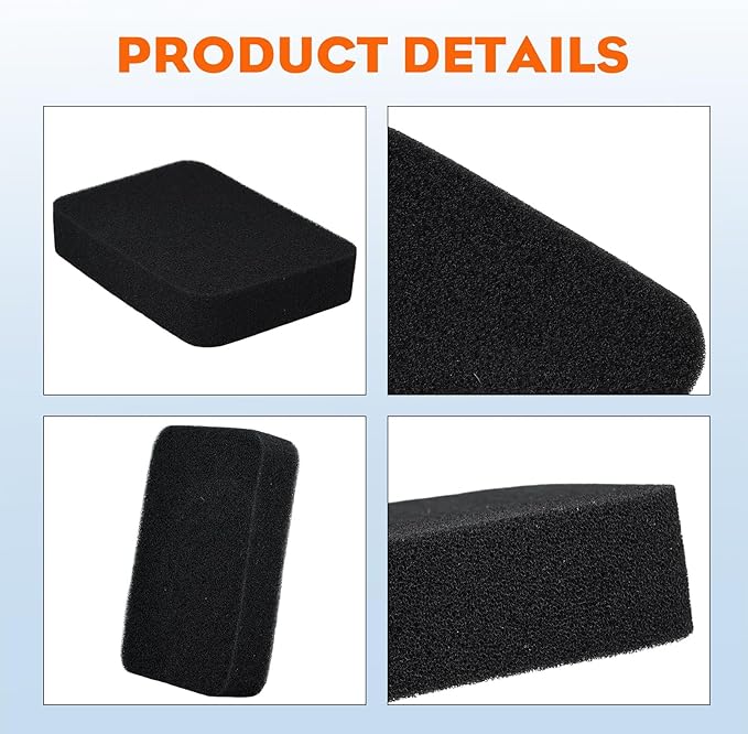 Hipa 502844401 Air Filter for Husqvarna 150BT 145BT 350BT BT150 560BTS 350BF 560BFS 560BT 150BF Leaf Blower Husqvarna 150BT Tune Up Kit