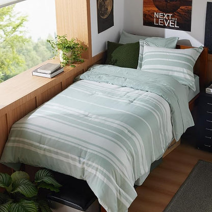 Bedsure Twin XL Comforter Set with Sheets - 5 Pieces Twin XL Bedding Sets, Twin XL Bed in a Bag with Comforter, Sheets, Pillowcase & Sham