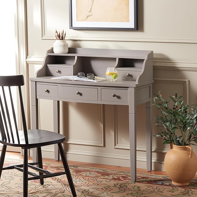 Safavieh American Homes Collection Landon Quartz Grey Writing Desk
