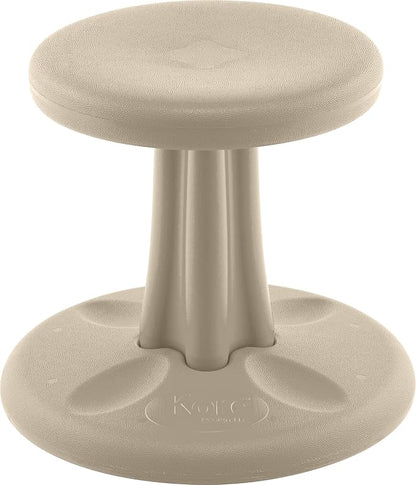 Kore Kids Preschool Wobble Chair - Flexible Seating Stool for Classroom, Preschool, Kindergarten & Elementary School - Age 4-5 yrs, Sand Dollar (12in)