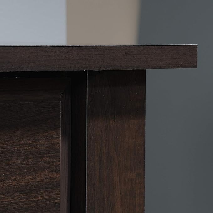 Sauder Shoal Creek Desk, Jamocha Wood finish