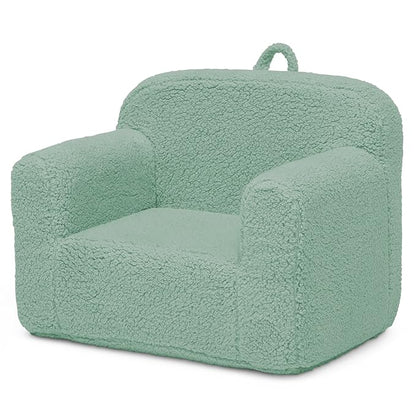 Delta Children Cozee Sherpa Chair, Sage