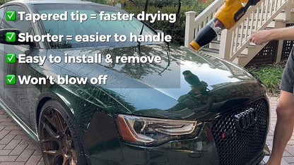 Stubby Car Drying Nozzle for DEWALT Leaf Blowers - 60V MAX (DCBL772B & DCBL777B)