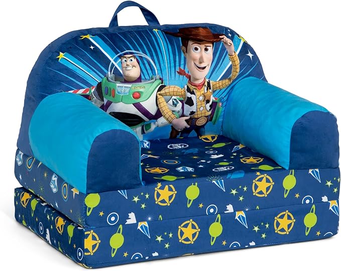 Delta Children Cozee Buddy Flip-Out Kids Chair, Toy Story