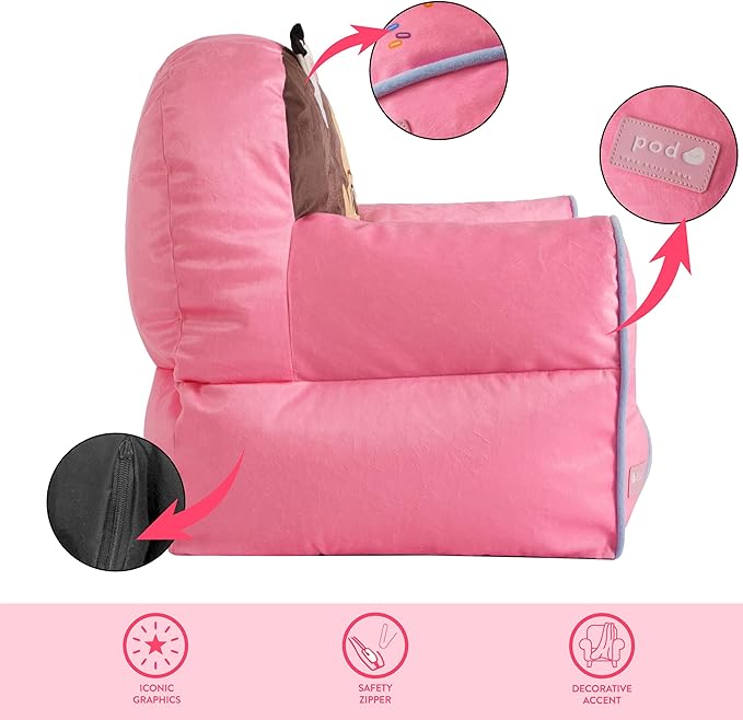 Idea Nuova Gabby's Dollhouse Bean Bag Sofa Chair