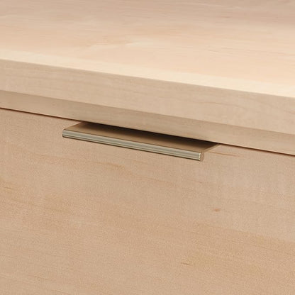 Sauder Clifford Place 2-Drawer Lateral File Cabinet, L: 29.53" x W: 18.5" x H: 30.28", Natural Maple Finish