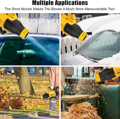 Car Drying Nozzle for Dewalt 20V MAX Leaf Blower(DCBL722B DCBL722P1), Blower Nozzle for Dewalt- Bare Nozzle 1 Pack(DCE100B DCBL720P1 Not Fit)