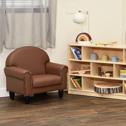 Children's Factory Walnut Grow Chair