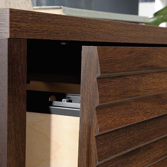 Sauder Englewood Lateral file, L: 30.87" x W: 19.29" x H: 29.25", Spiced Mahogany finish