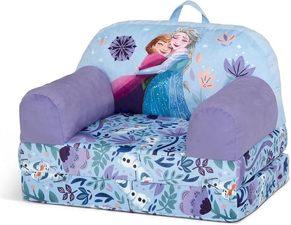 Delta Children Cozee Buddy Flip-Out Kids Chair, Disney Frozen