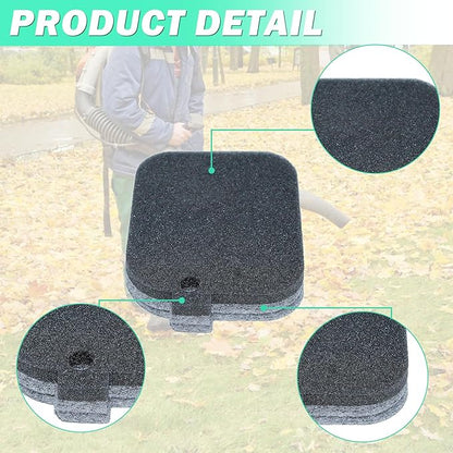 Adefol 5Pcs Air Filter for Stihl BG55 BG45 BG46 BG65 BG85 SH85 SH55 BR45 BR45C Backback Leaf Blower Replace 42291201800